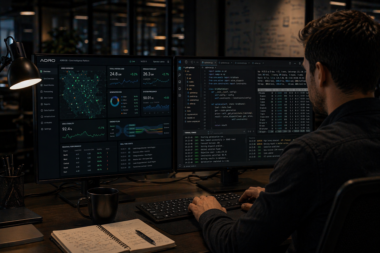 AORO OS — core intelligence platform